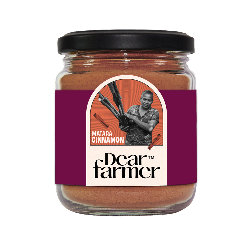 matara ceylon cinnamon powder in a jar - dear farmer